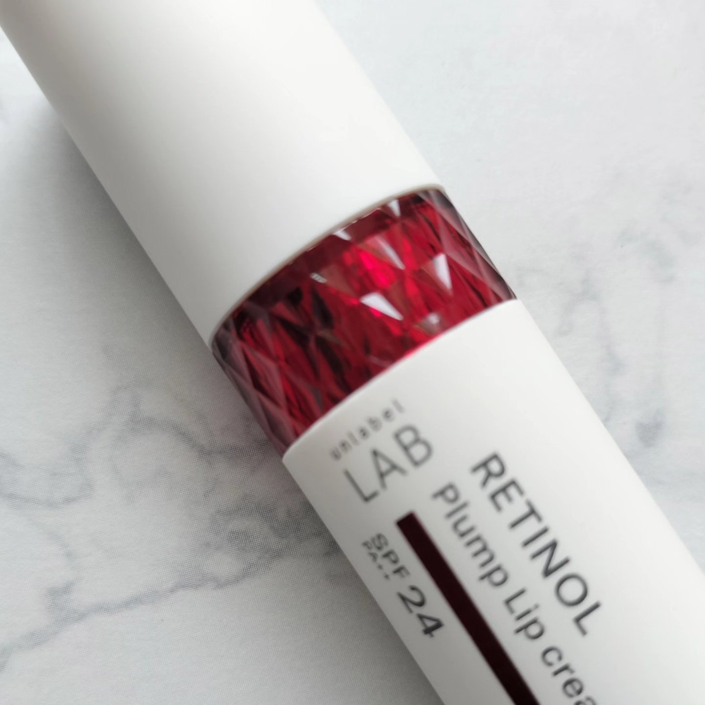 アンレーベル ラボ R プランプ UVリップクリーム/unlabel/リップクリームを使ったクチコミ（2枚目）