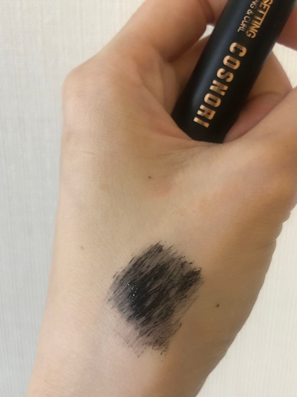 パーフェクトセッティングウォータープルーフマスカラ Long&Curl/COSNORI/マスカラを使ったクチコミ(4枚目)