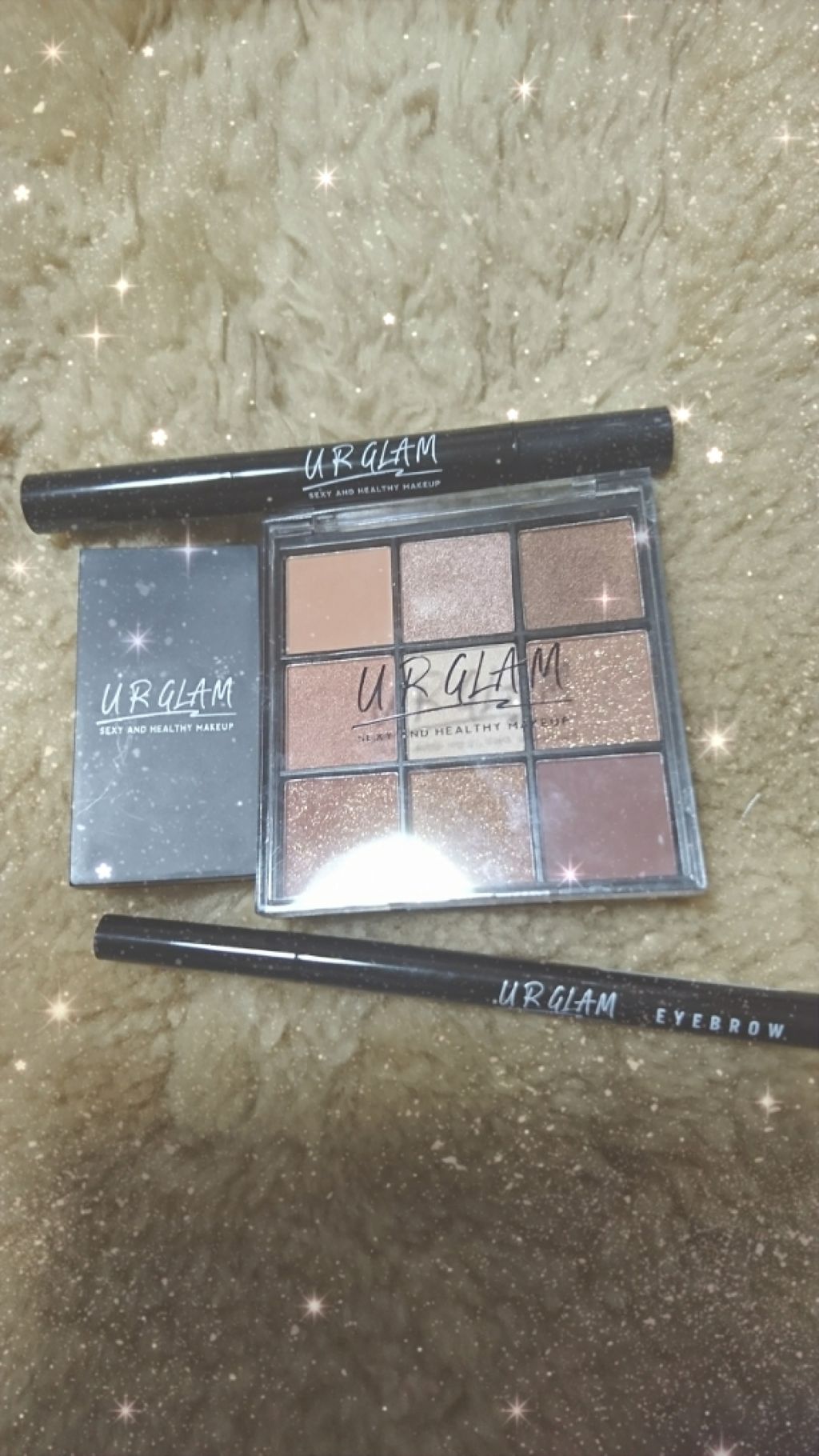 UR GLAM BLOOMING EYE COLOR PALETTE/U R GLAM/アイシャドウパレットを使ったクチコミ(1枚目)