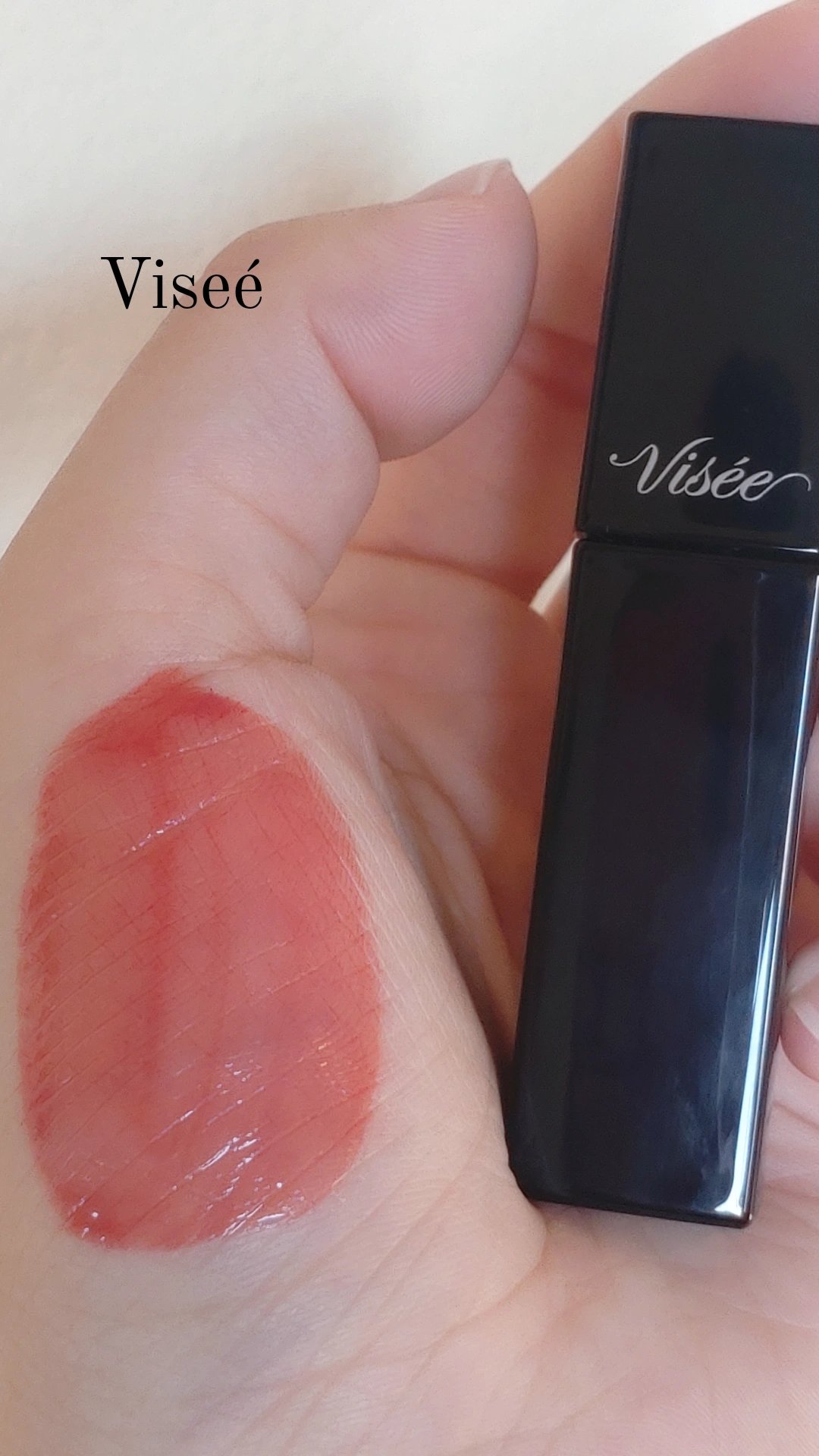 ネンマクフェイク リキッド PK830  フラミンゴの純情/Visée/口紅を使ったクチコミ（2枚目）