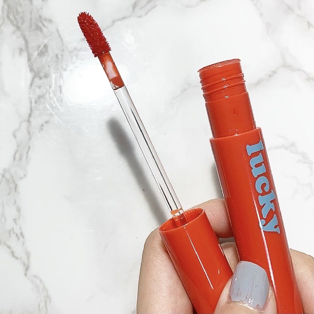 ラッキーシャインティント/BBIA/リップティントを使ったクチコミ（2枚目）