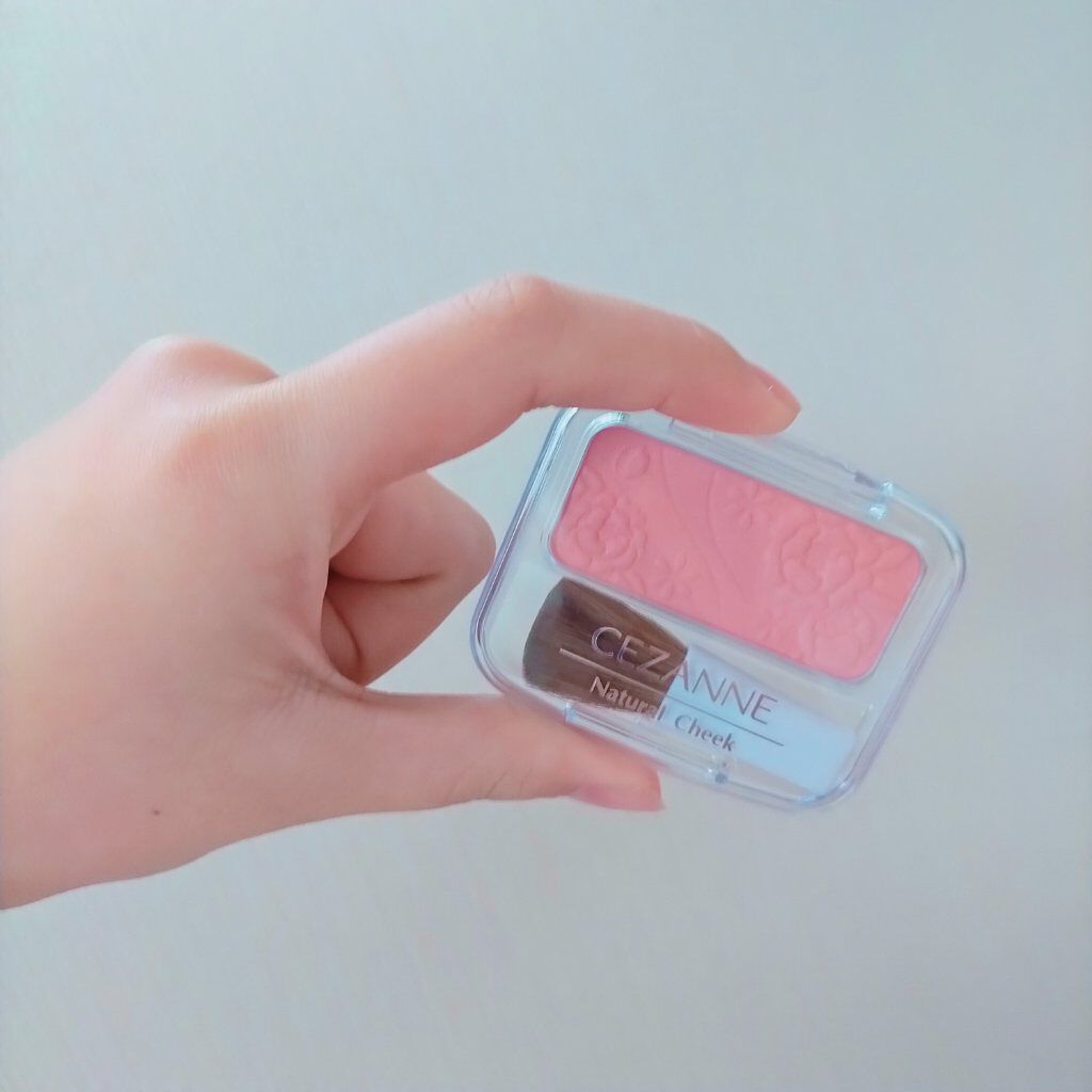 ナチュラル チークN/CEZANNE/パウダーチークを使ったクチコミ（1枚目）