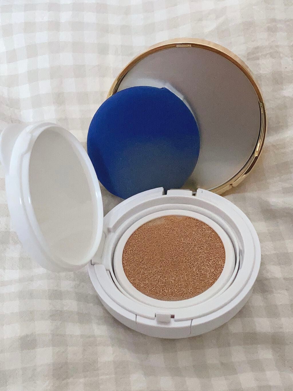 プレミアムモイスト クッションファンデーション/ティアラガール/クッションファンデーションを使ったクチコミ(2枚目)