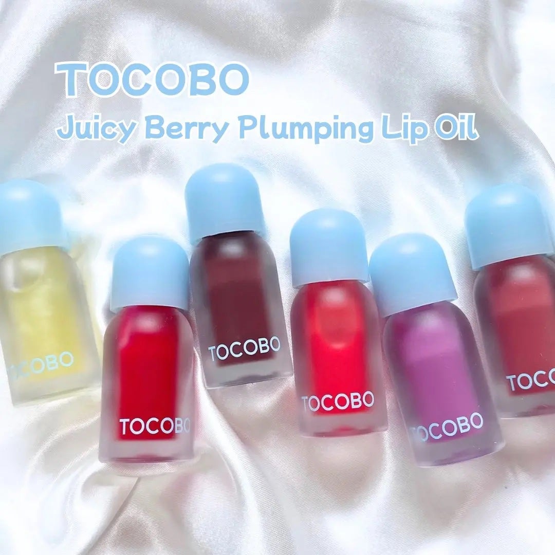 ジューシーベリープランピングリップオイル/TOCOBO/リップグロスを使ったクチコミ(1枚目)