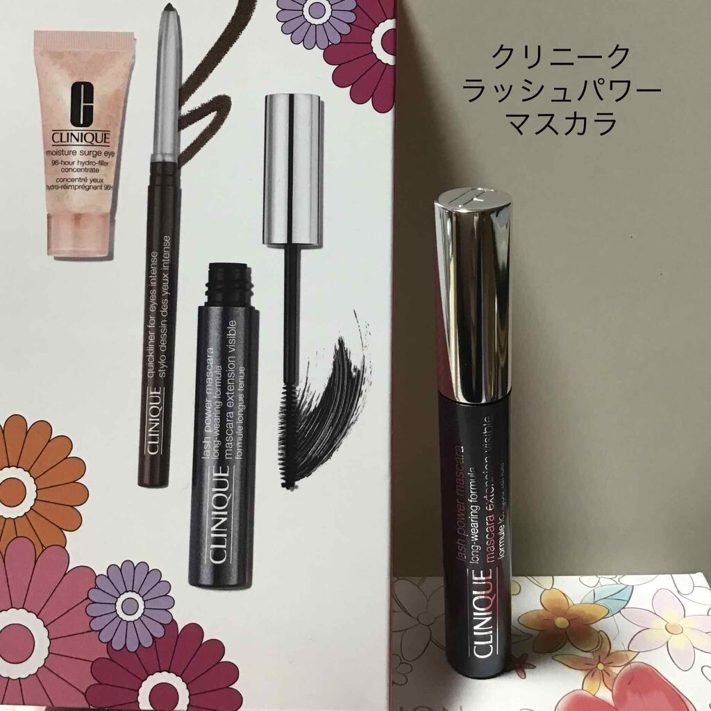 ラッシュ パワー マスカラ ロングウェアリング フォーミュラ/CLINIQUE/マスカラを使ったクチコミ（1枚目）
