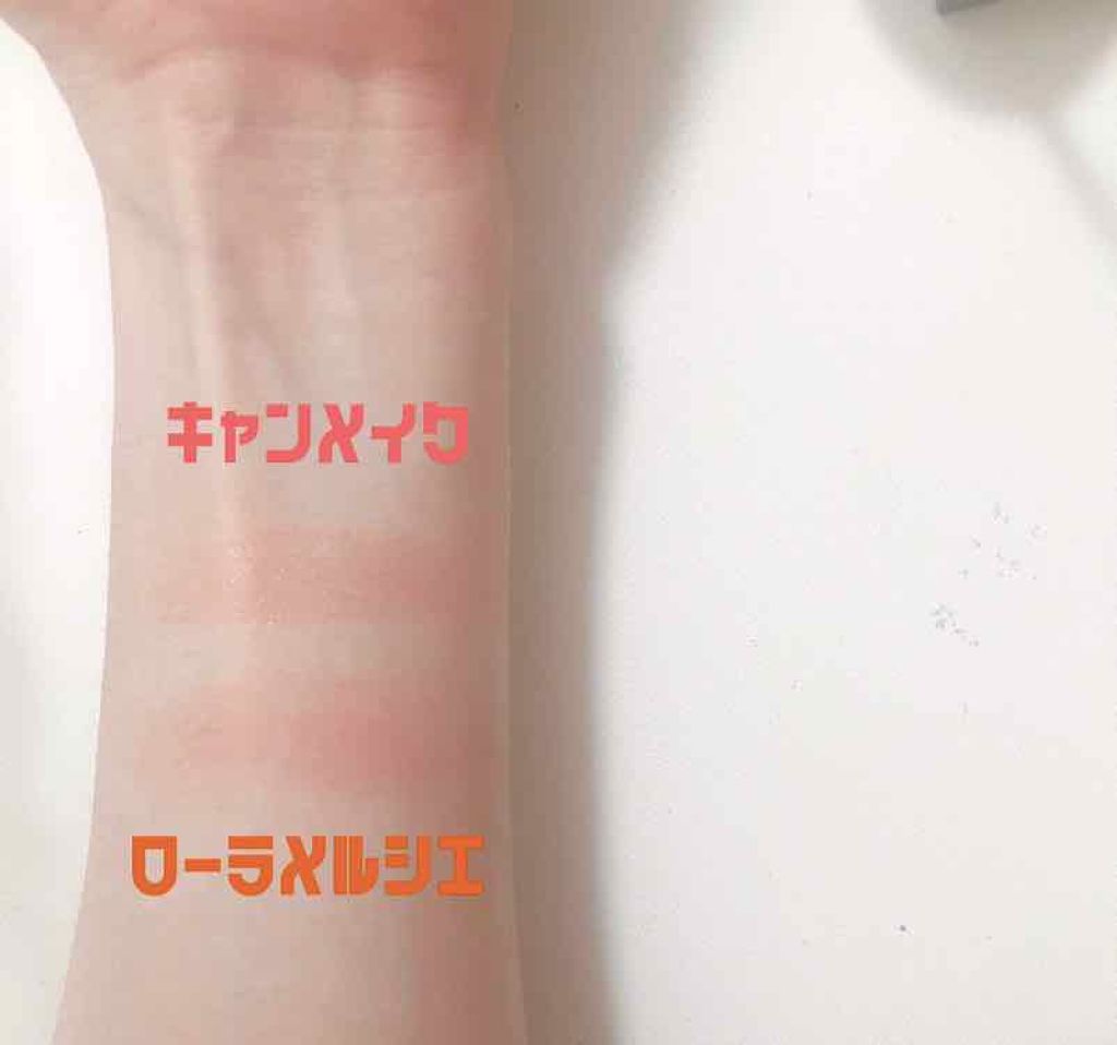 グロウフルールチークス/キャンメイク/パウダーチークを使ったクチコミ（2枚目）