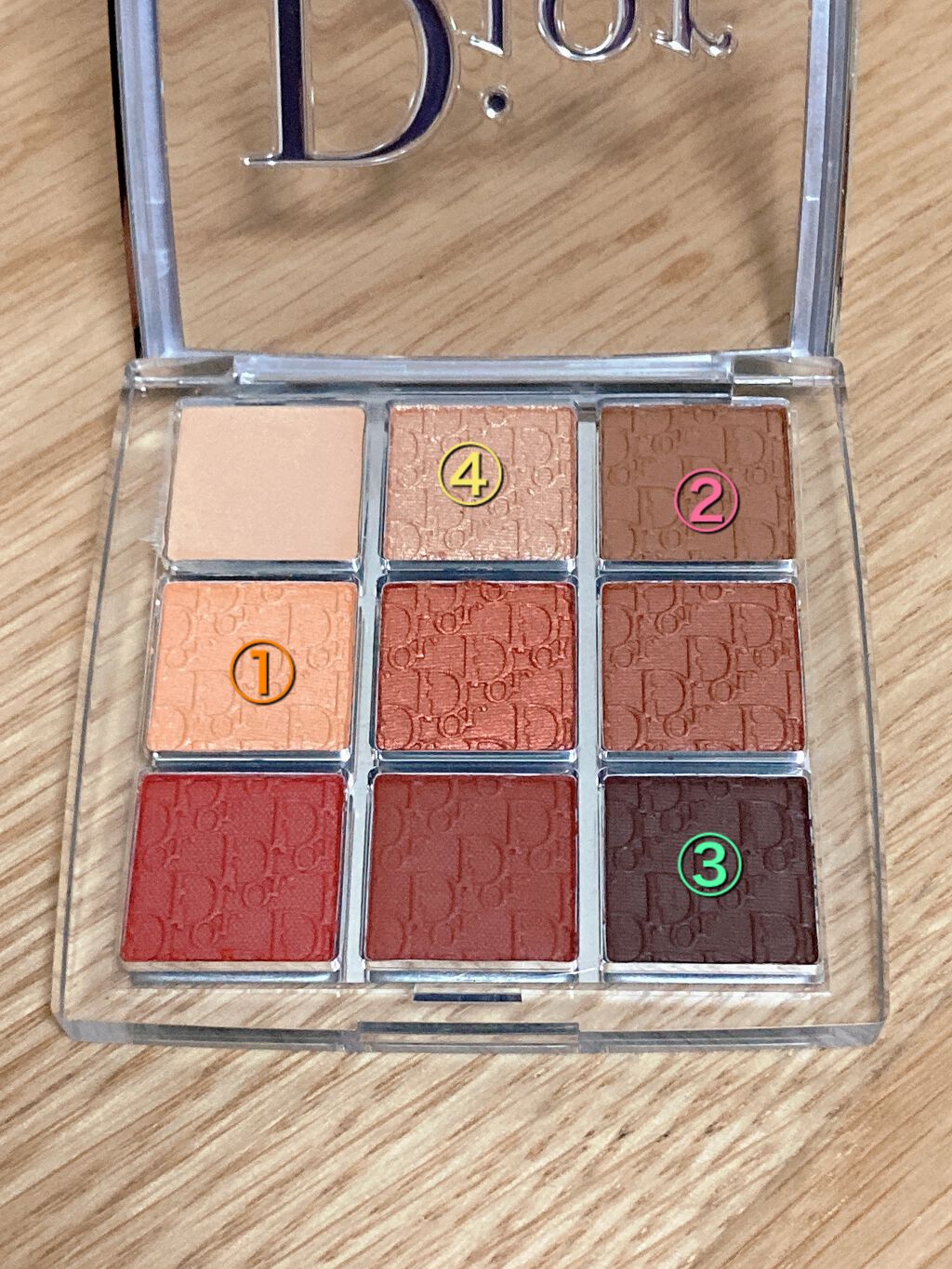 ディオール バックステージ アイ パレット/Dior/アイシャドウパレットを使ったクチコミ(2枚目)