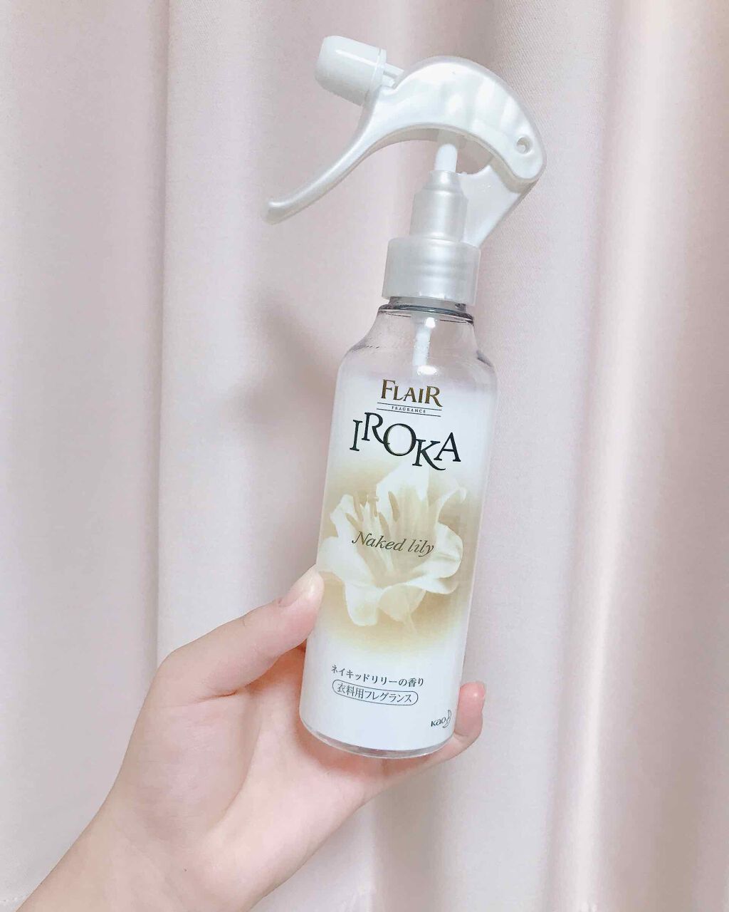 衣料用フレグランス ミスト ネイキッドリリー/IROKA/ファブリックミストを使ったクチコミ(2枚目)