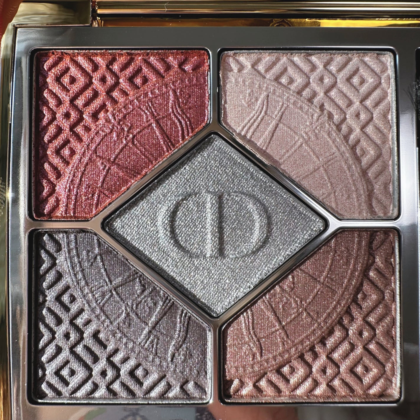 【旧】ディオールショウ サンク クルール(クリスマス コレクション 2024 限定品)/Dior/アイシャドウを使ったクチコミ(3枚目)