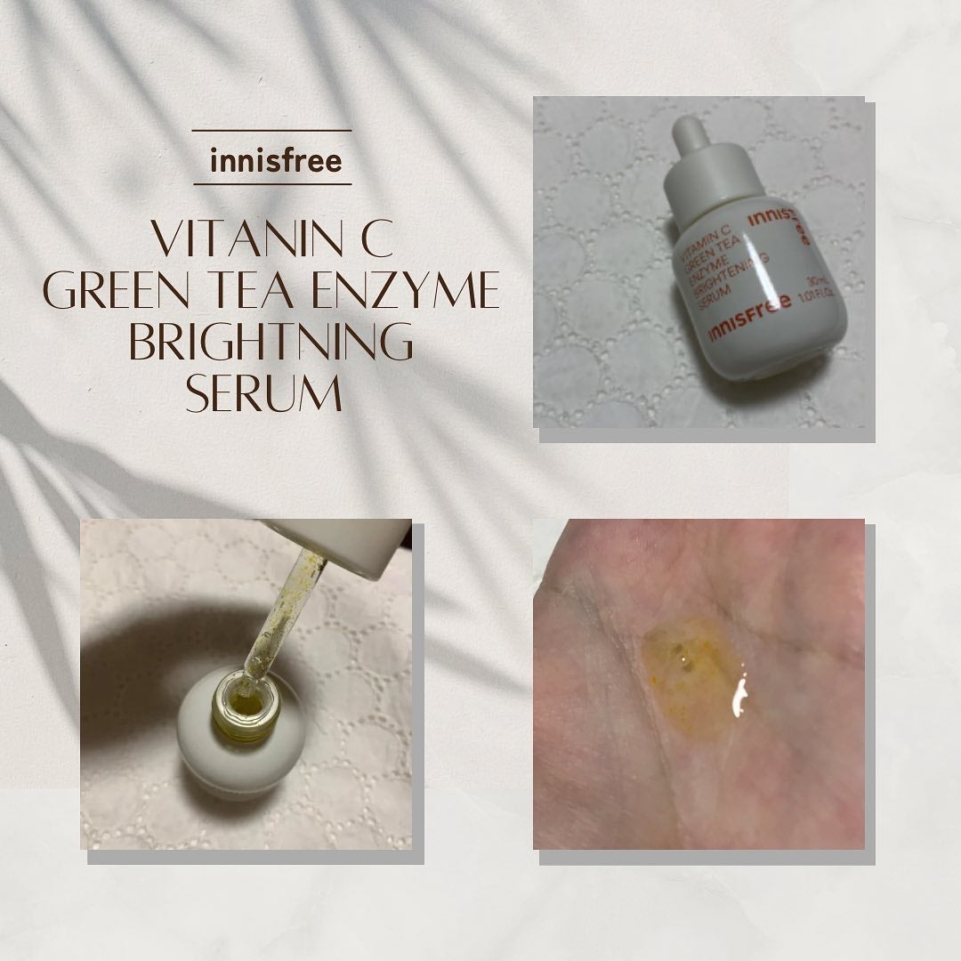 ビタC グリーンティーエンザイム ブライト セラム/innisfree/美容液を使ったクチコミ(1枚目)