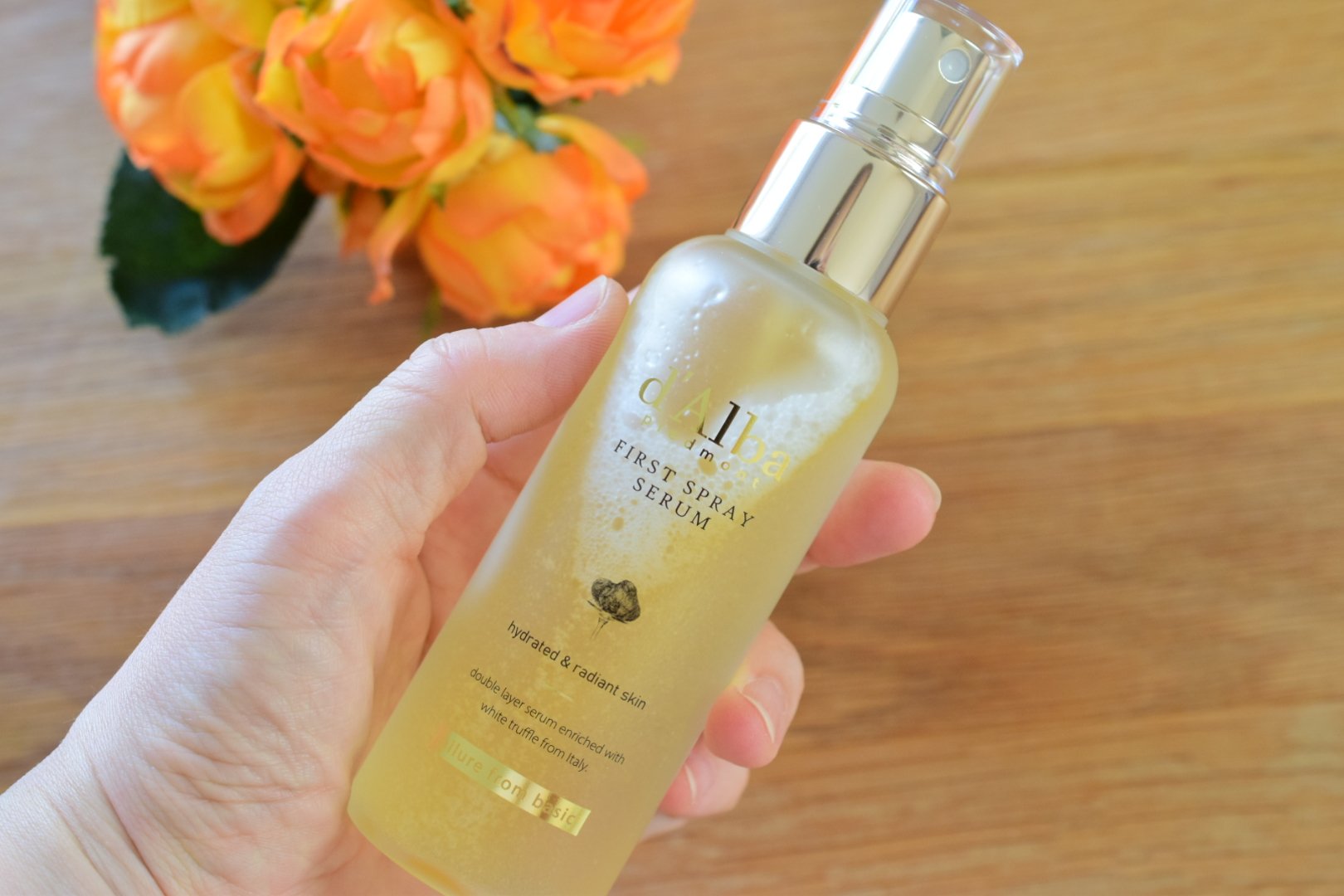 ダルバ ホワイトトリュフファーストスプレーセラム/ダルバ/ミスト状化粧水を使ったクチコミ（3枚目）