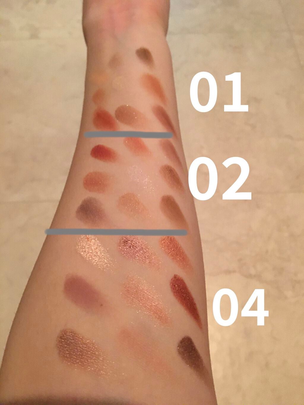 UR GLAM BLOOMING EYE COLOR PALETTE/U R GLAM/アイシャドウパレットを使ったクチコミ(6枚目)