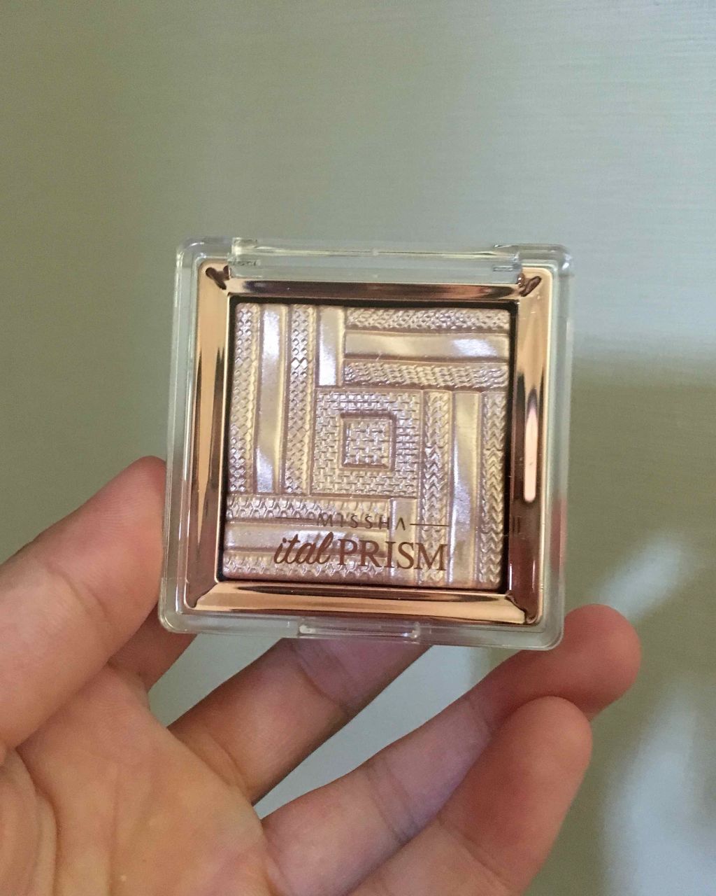 サテンハイライターイタルプリズム/MISSHA/パウダーハイライトを使ったクチコミ(1枚目)