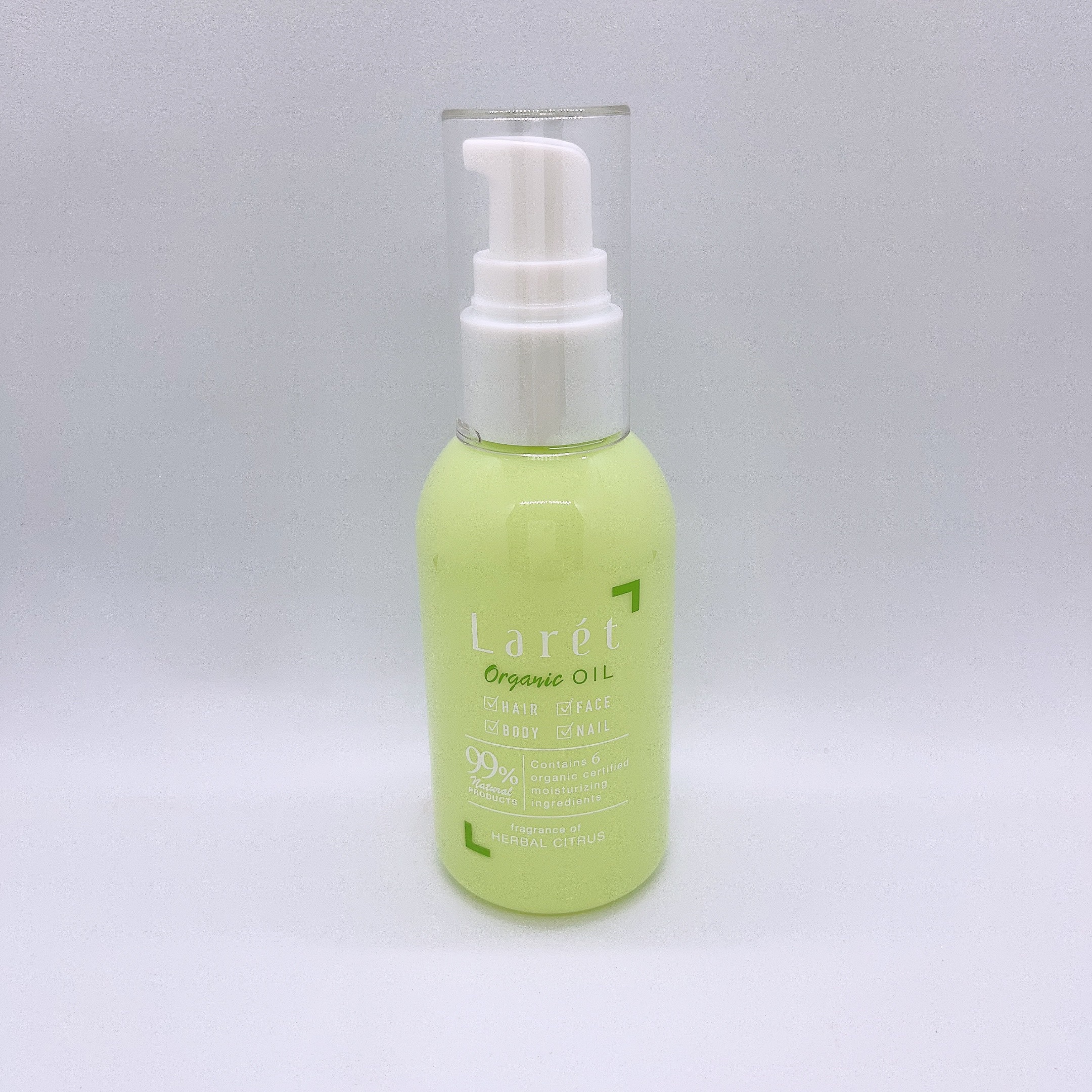 オーガニックオイル/Laret/ヘアオイルを使ったクチコミ（1枚目）