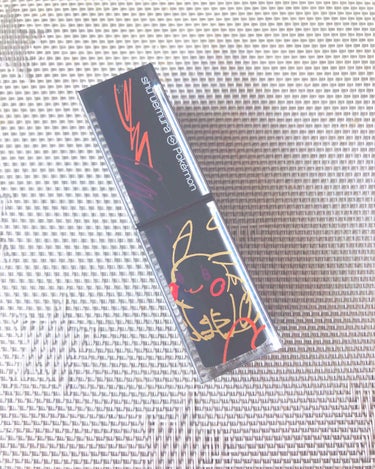 ルージュ アンリミテッド ラッカーシャイン＜2019年クリスマスコフレ限定＞/shu uemura/口紅を使ったクチコミ（1枚目）