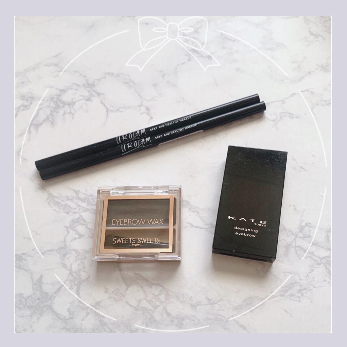 ケイト デザイニングアイブロウ3D/KATE/パウダーアイブロウを使ったクチコミ(1枚目)