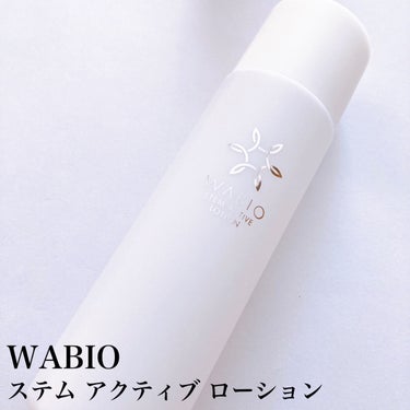 ステム アクティブ ローション/WABIO/化粧水を使ったクチコミ（3枚目）