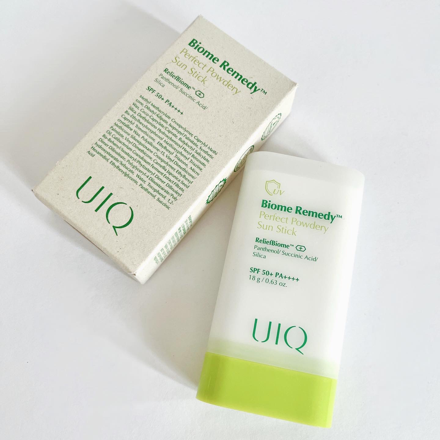 バイオームパーフェクトさらさらUVスティック/UIQ/日焼け止めスティックを使ったクチコミ（1枚目）