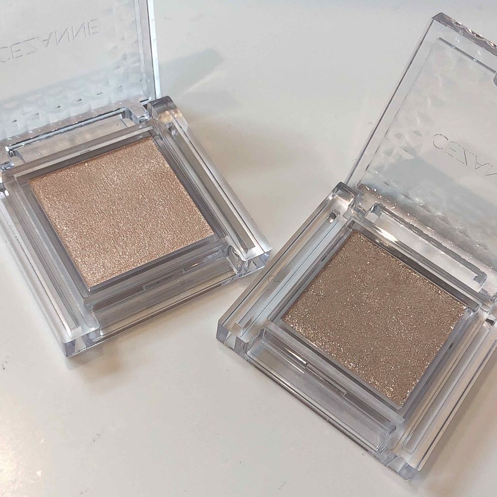 シングルカラーアイシャドウ/CEZANNE/単色アイシャドウを使ったクチコミ（2枚目）