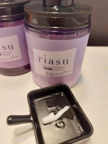 リアス ディープ モイスチャー シカ シャンプー/トリートメント/riasu/市販シャンプーを使ったクチコミ(3枚目)