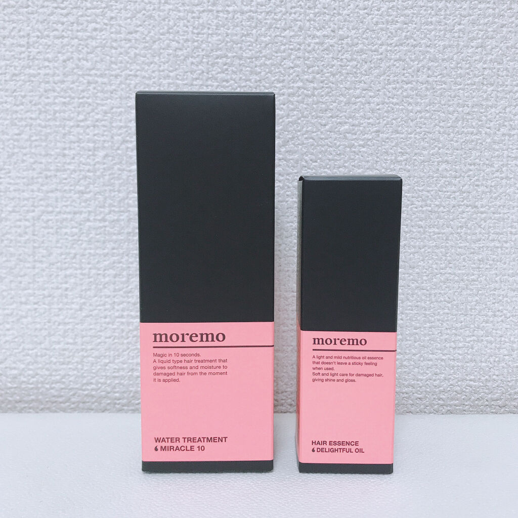 ウォータートリートメントミラクル10/moremo/洗い流すヘアトリートメントを使ったクチコミ（3枚目）