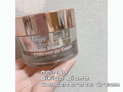 ビフィダバイオームコンセントレートクリーム/manyo/フェイスクリームを使ったクチコミ(1枚目)