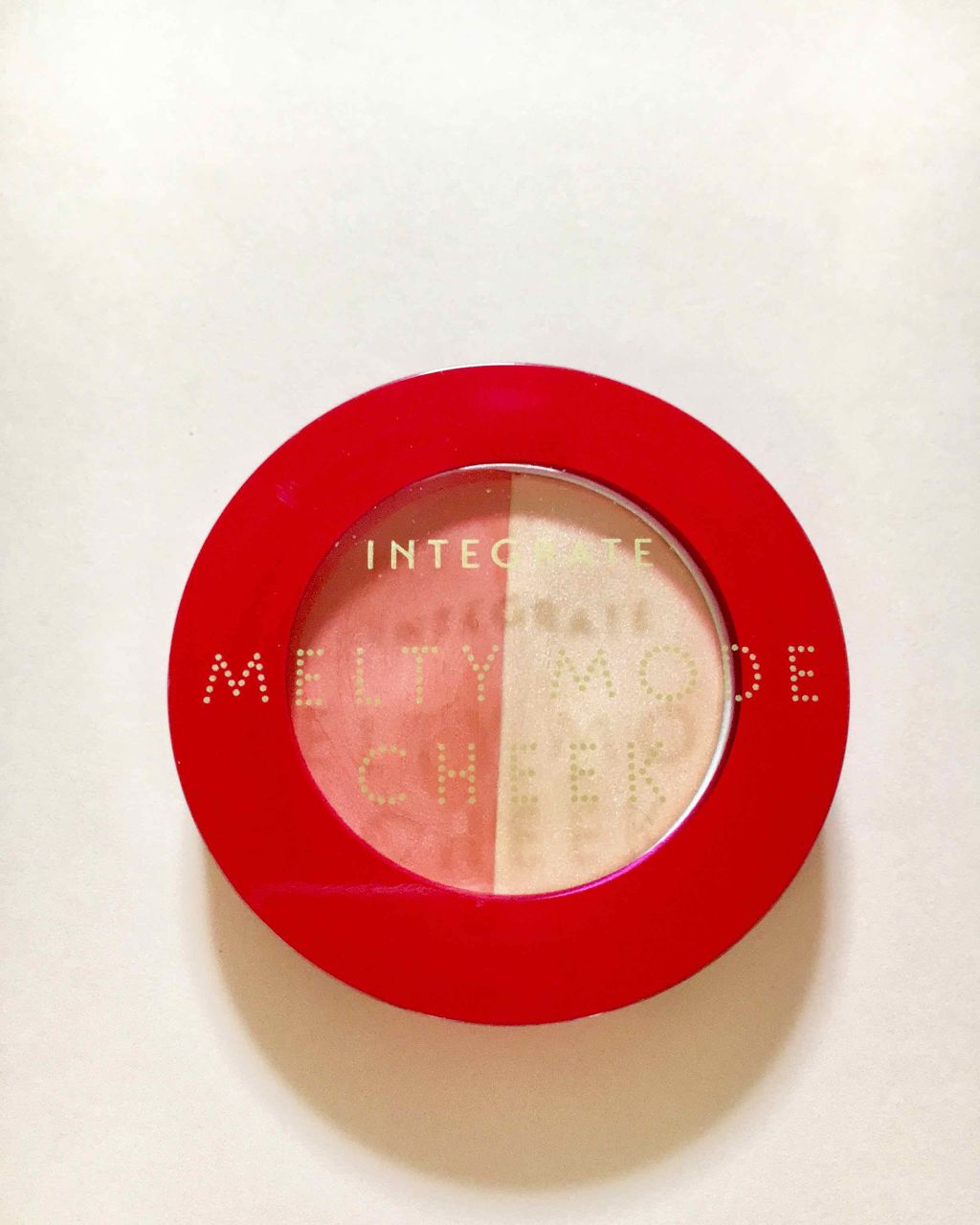 メルティーモードチーク/インテグレート/ジェル・クリームチークを使ったクチコミ(1枚目)