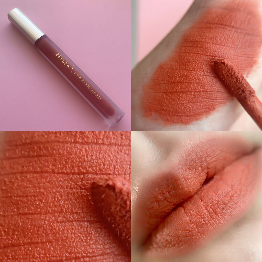 ダイヤモンドシリーズ クリーミーティント/ZEESEA/リップティントを使ったクチコミ(2枚目)