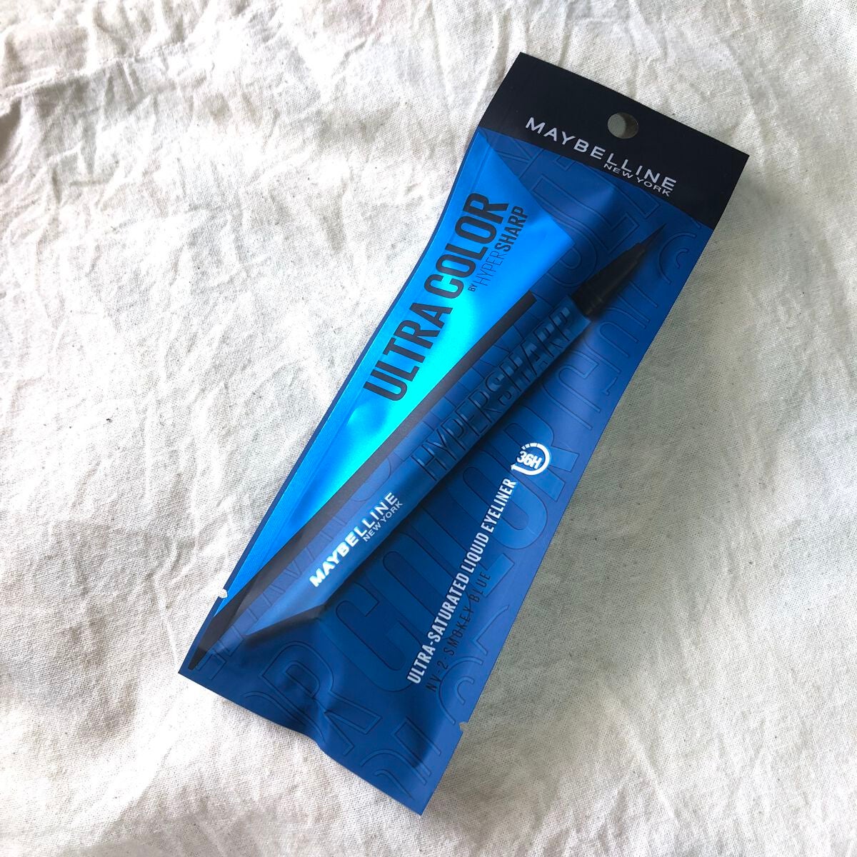 ウルトラカラー アイライナー/MAYBELLINE NEW YORK/リキッドアイライナーを使ったクチコミ(1枚目)