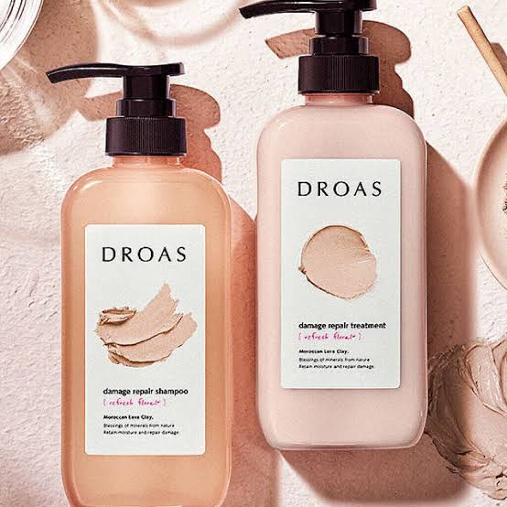 ダメージリペアシャンプー/トリートメント/DROAS/市販シャンプーを使ったクチコミ(1枚目)