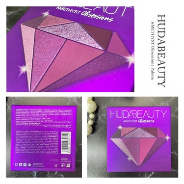 Obsessions Eyeshadow Palette/Huda Beauty/パウダーアイシャドウを使ったクチコミ（2枚目）