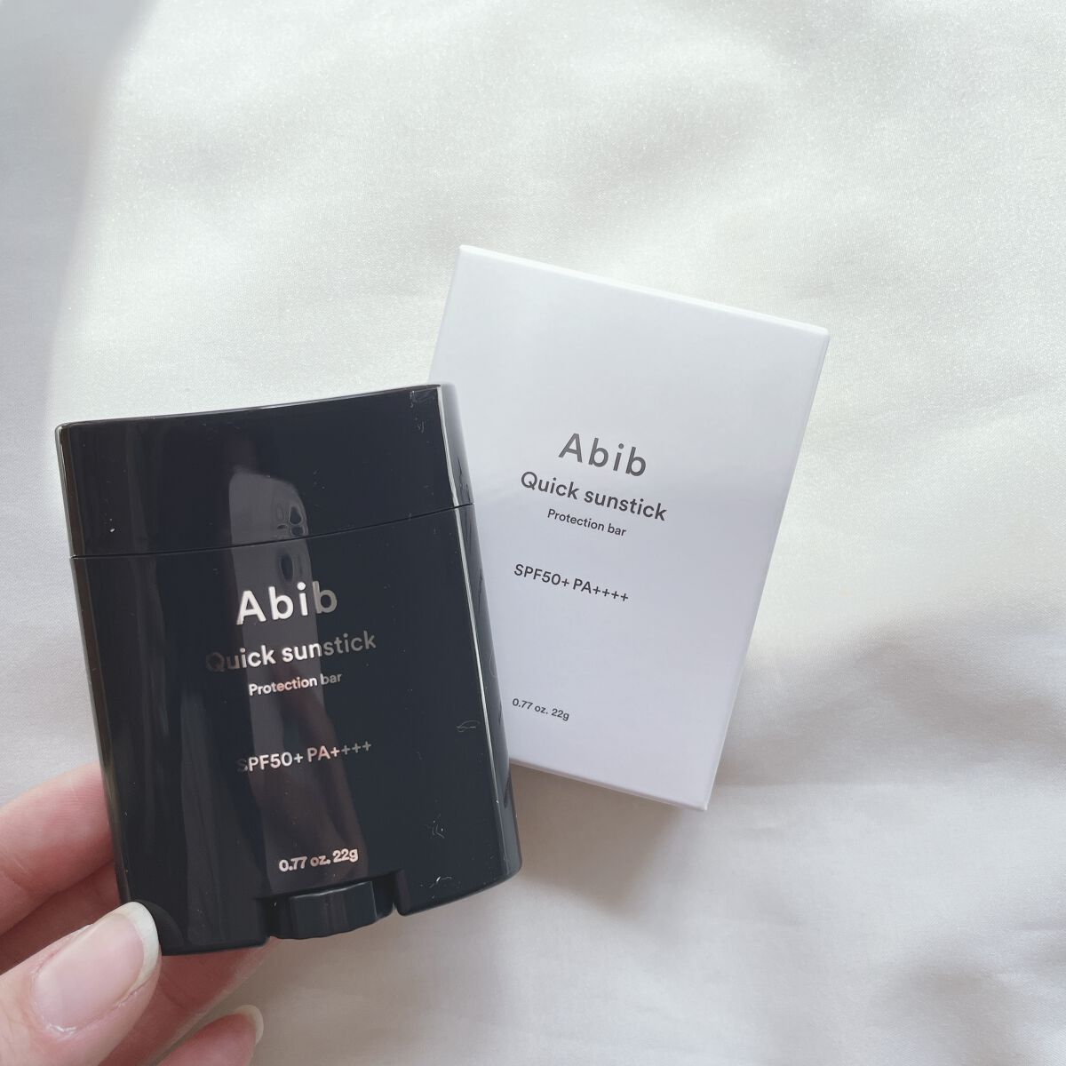 クイック サンスティック プロテクションバー/Abib /日焼け止めスティックを使ったクチコミ(2枚目)