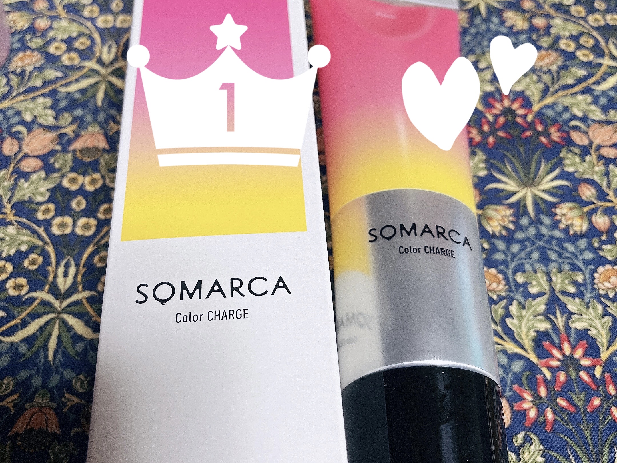 ソマルカ　カラーシャンプー/カラーチャージ チャージ／ピンク/SOMARCA/サロンシャンプーを使ったクチコミ（1枚目）