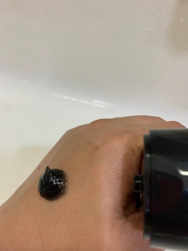 BLACK JELLY WASH（ブラックジェリーウォッシュ）/PLUEST/その他洗顔料を使ったクチコミ（2枚目）