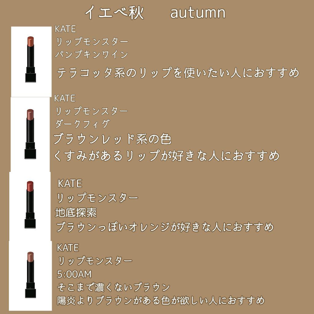 ケイト リップモンスター/KATE/口紅を使ったクチコミ(5枚目)