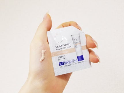 薬用トーンアップCCクリーム/トランシーノ/CCクリームを使ったクチコミ(1枚目)