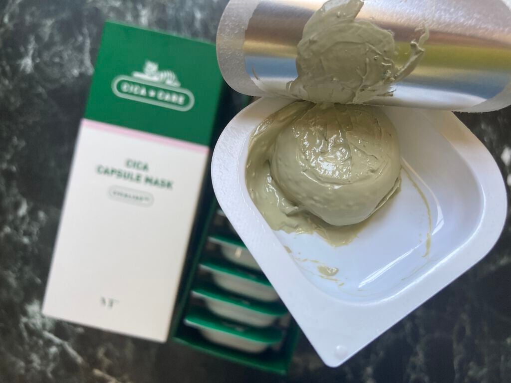 CICA カプセルマスク/VT/洗い流すパック・マスクを使ったクチコミ(3枚目)