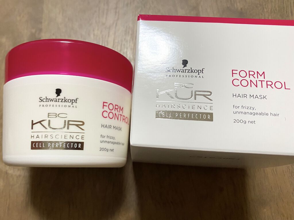BC KUR フォルムコントロール ヘアマスク/シュワルツコフ プロフェッショナル/ヘアマスク・ヘアパックを使ったクチコミ（1枚目）