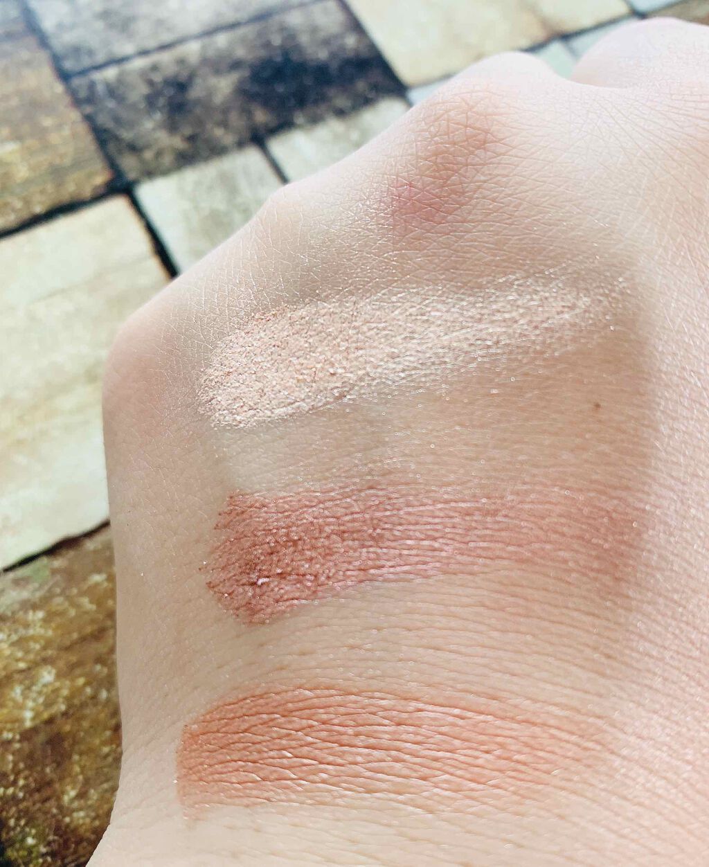 UR GLAM　BLOOMING EYE COLOR PALETTE/U R GLAM/アイシャドウパレットを使ったクチコミ（2枚目）