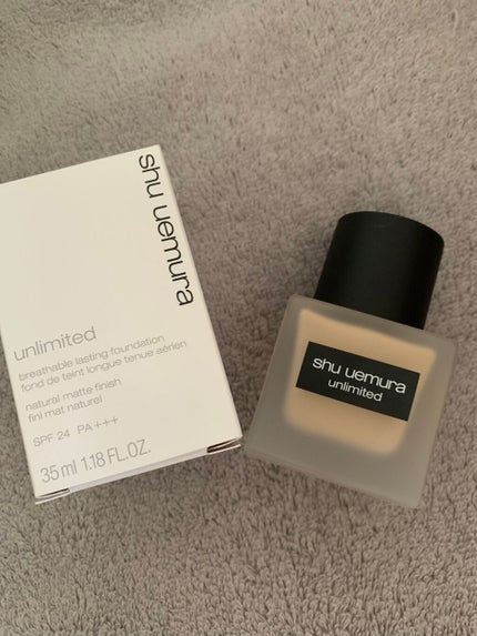(旧)アンリミテッド ラスティング フルイド/shu uemura/リキッドファンデーションを使ったクチコミ(1枚目)