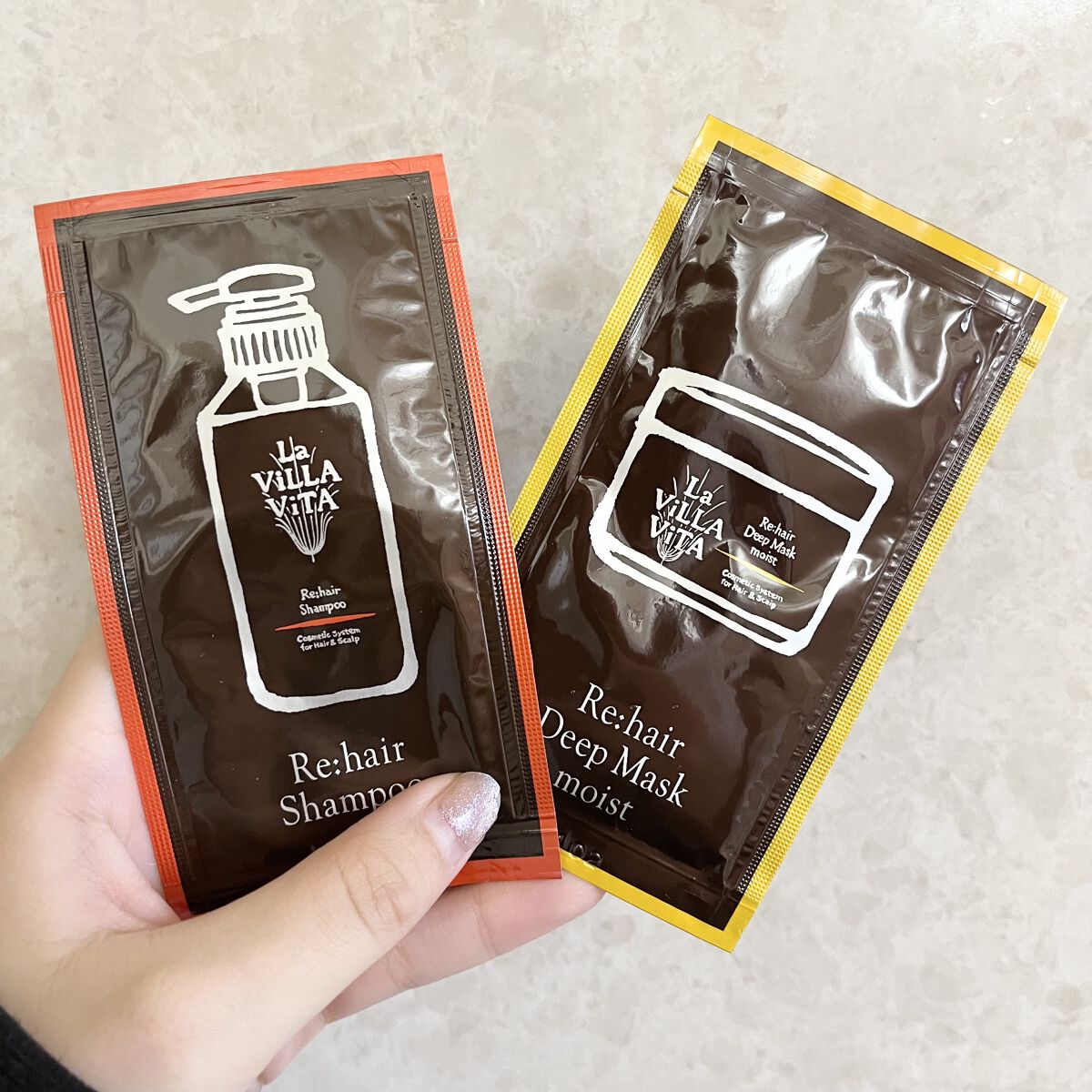 リ・ヘア シャンプーS/La ViLLA ViTA/市販シャンプーを使ったクチコミ（1枚目）