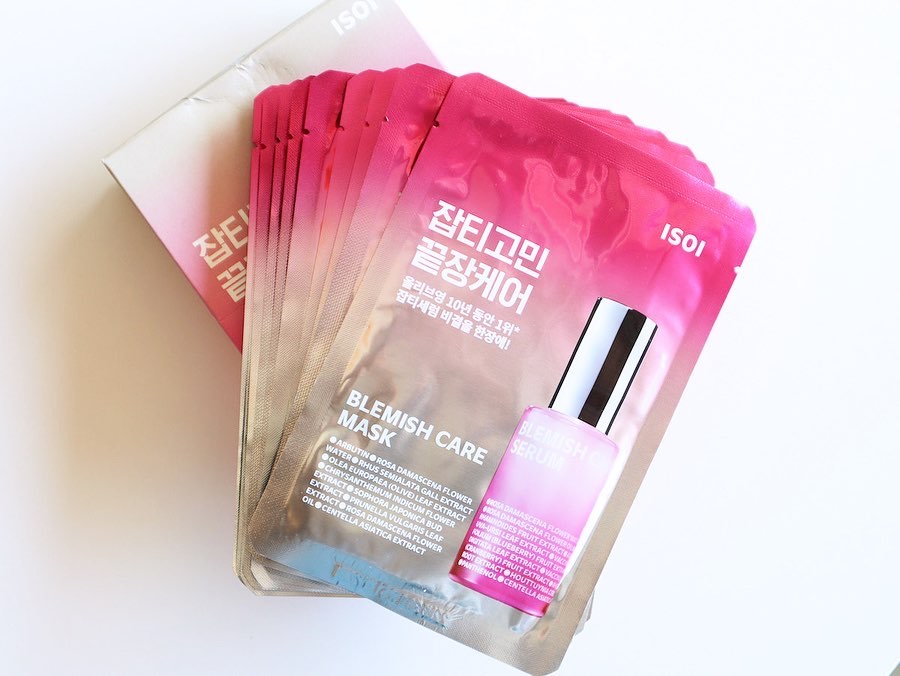 ブレミッシュケアマスク/ISOI/シートマスク・パックを使ったクチコミ（1枚目）