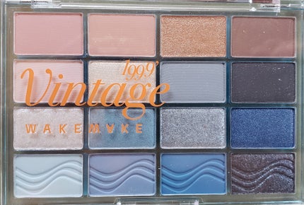 ソフトブラーリングアイパレット/wakemake/アイシャドウパレットを使ったクチコミ(4枚目)