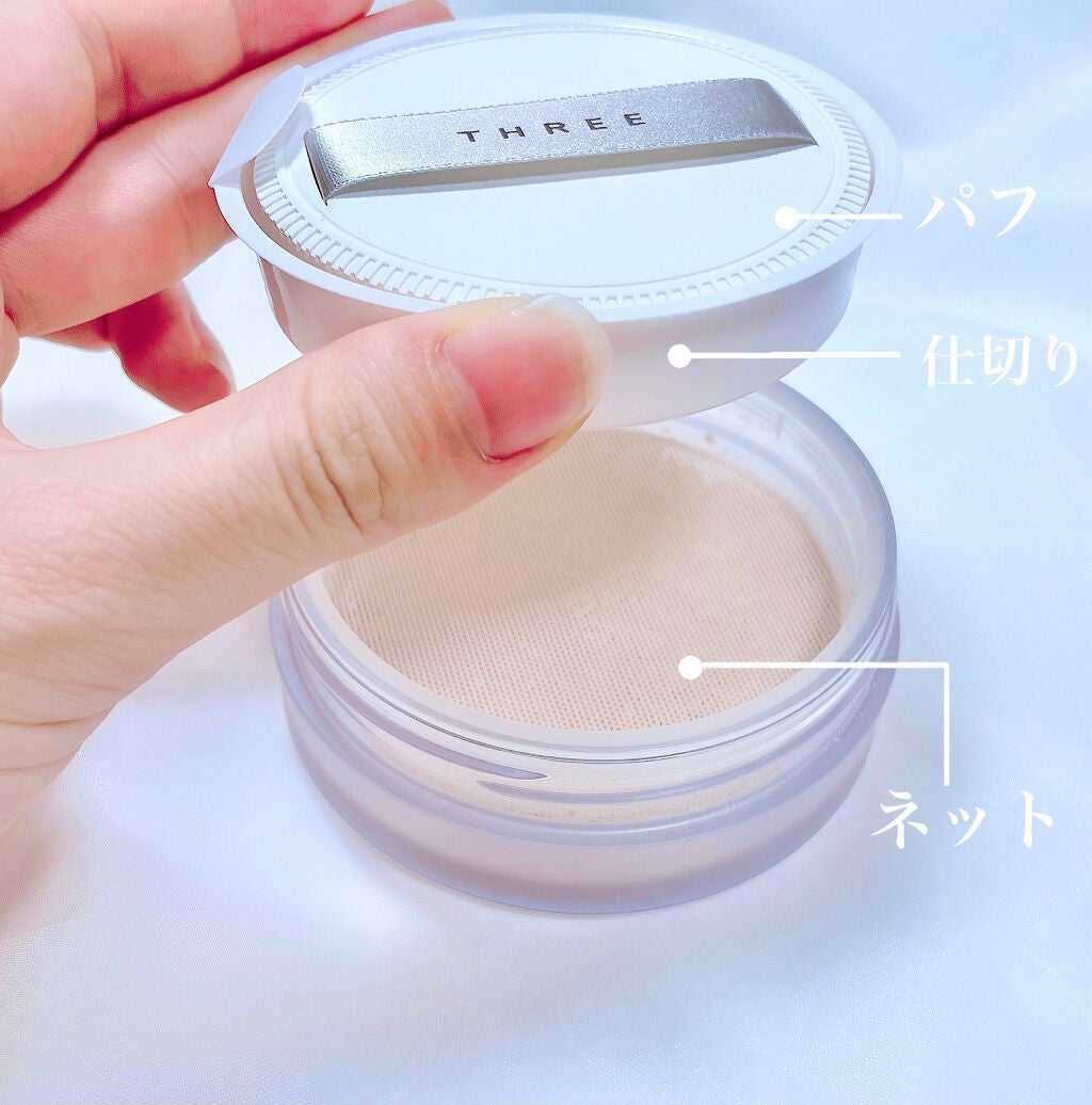 アドバンスドエシリアルスムースオペレーター ルースパウダー/THREE/ルースパウダーを使ったクチコミ(3枚目)