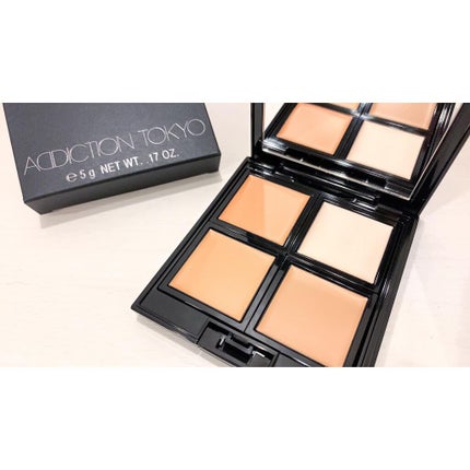 スキンリフレクト フレッシュ コンシーラー/ADDICTION/パレットコンシーラーを使ったクチコミ(4枚目)