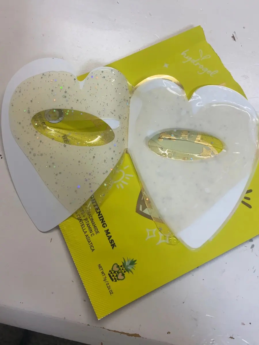 ハートゴーグルマスク/ララレシピ/シートマスク・パックを使ったクチコミ（3枚目）