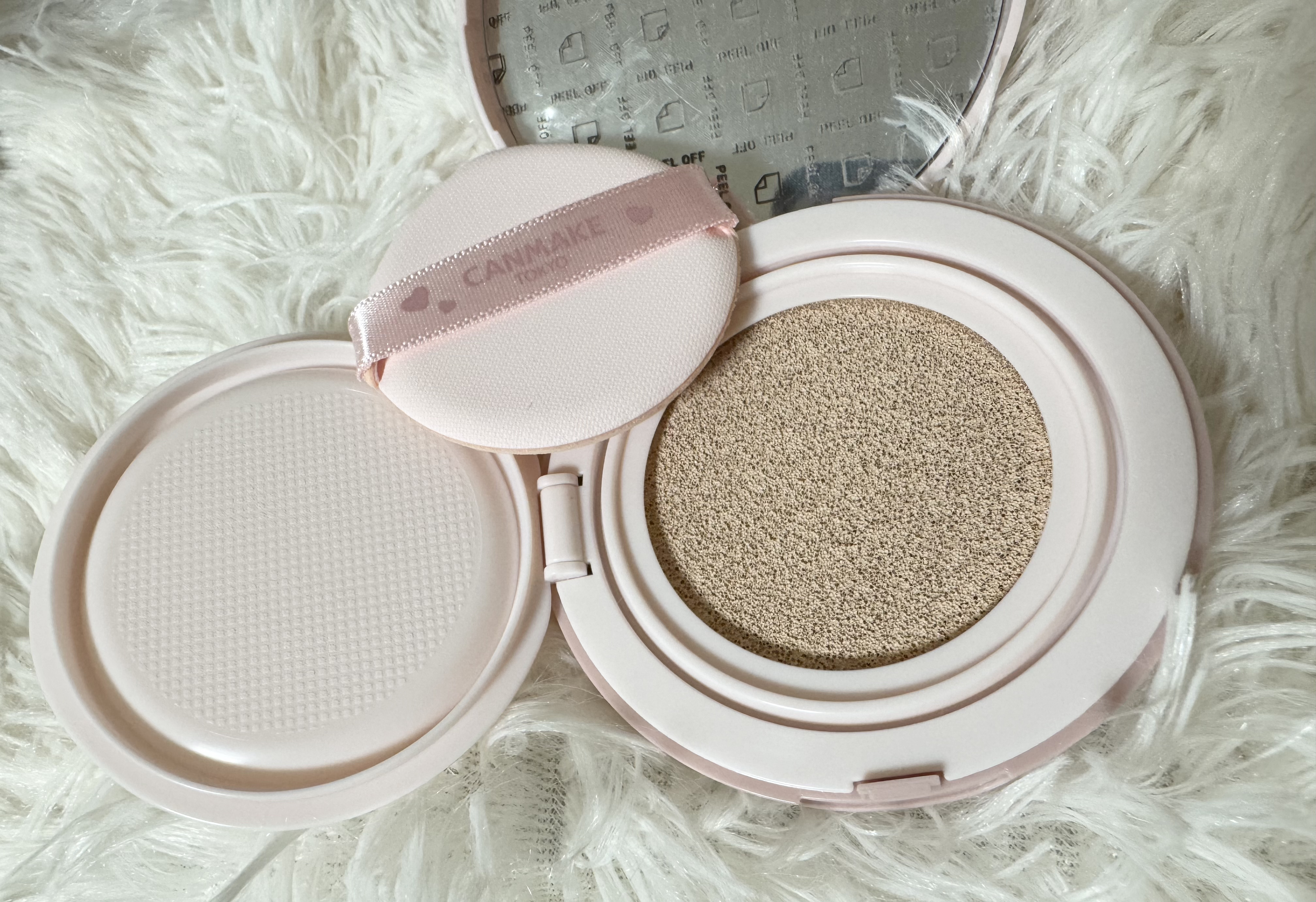 フィットグロウクッション/キャンメイク/クッションファンデーションを使ったクチコミ（2枚目）