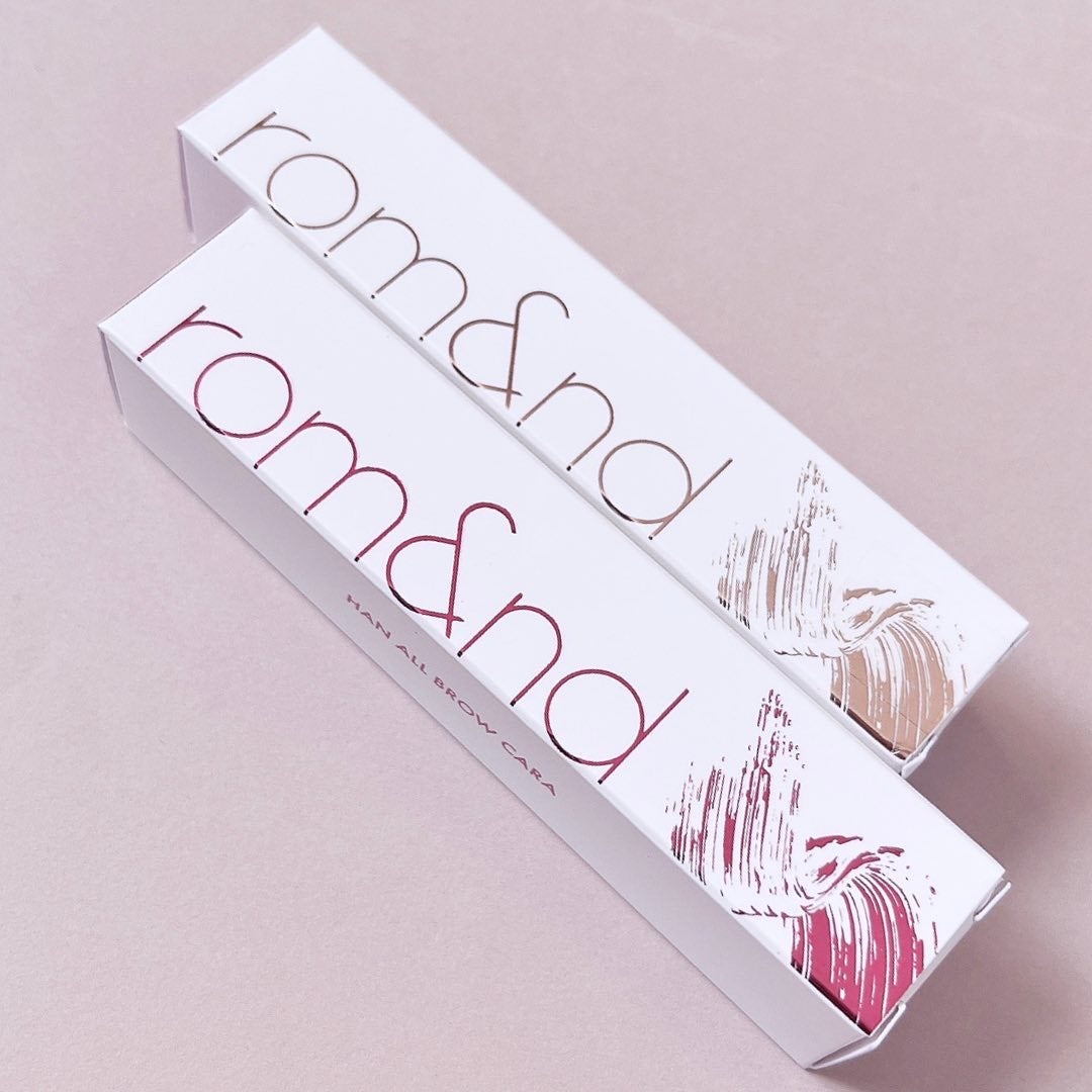 ハンオールブロウカラ/rom&nd/眉マスカラを使ったクチコミ(7枚目)