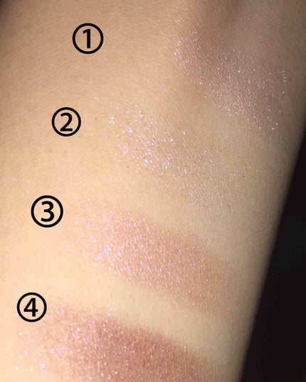 リアルクローズシャドウ/excel/アイシャドウパレットを使ったクチコミ(3枚目)