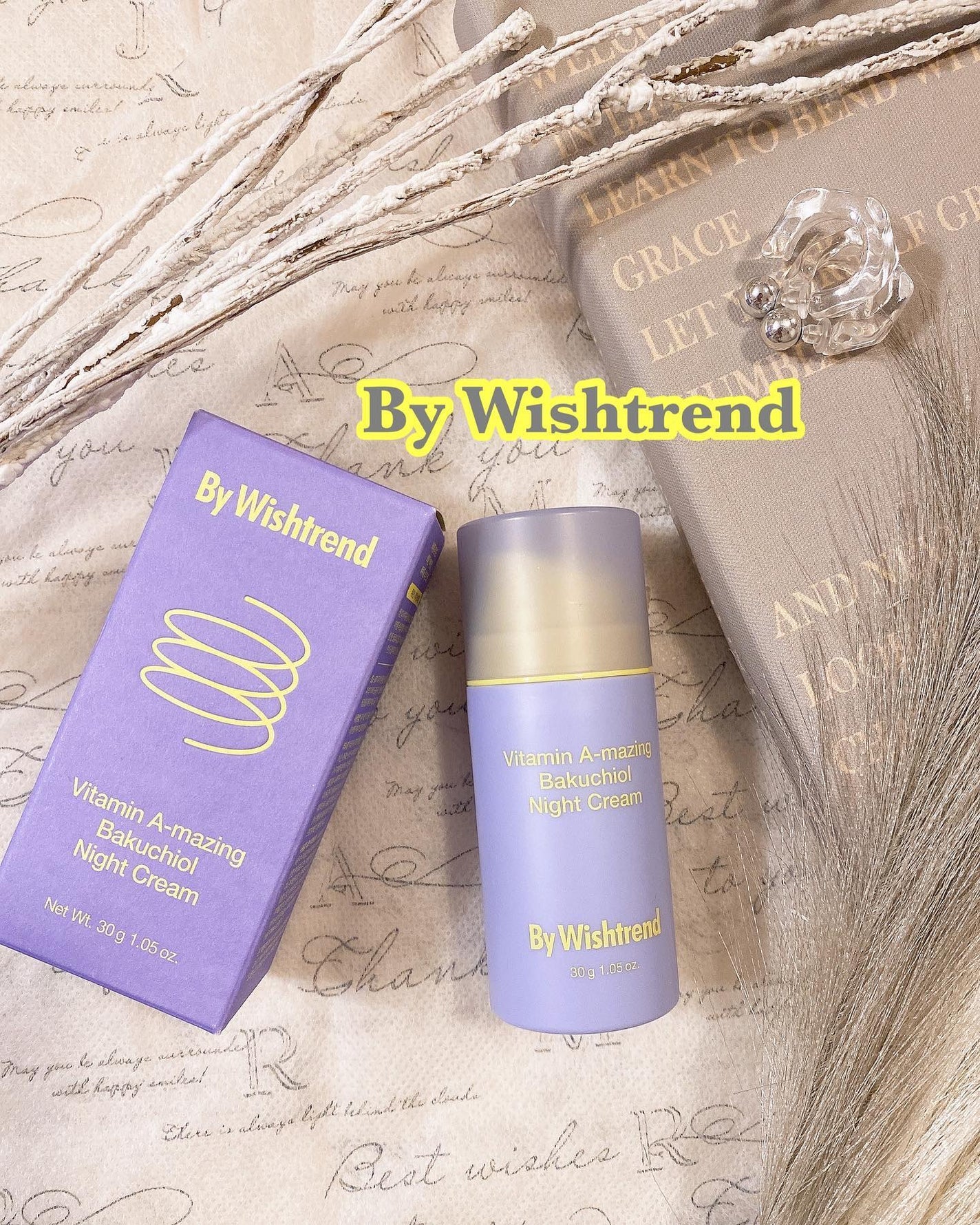 ビタミンA-mazingバクチオールナイトクリーム/By Wishtrend/フェイスクリームを使ったクチコミ(1枚目)